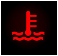 Coolant / Temperature Warning Light