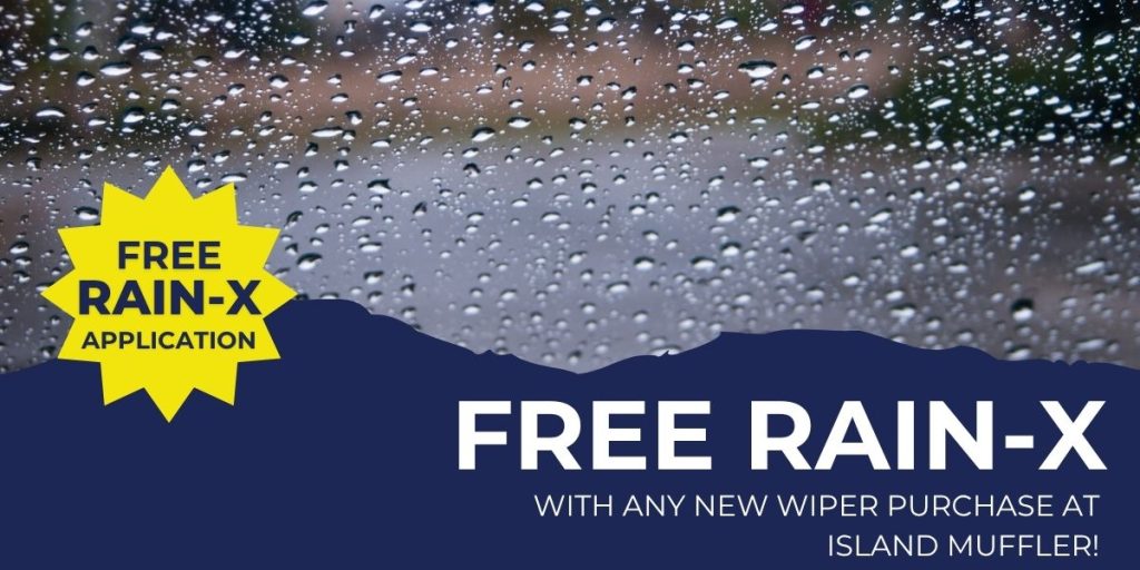 Free RainX with Wipers